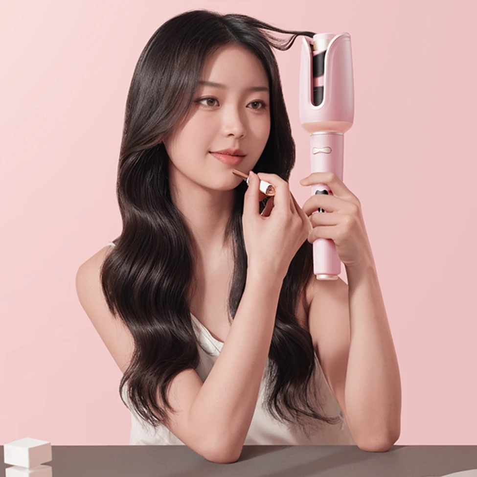 Multifunctional temperature control electric curling iron large wave negative ion water ripple automatic hair curling iron