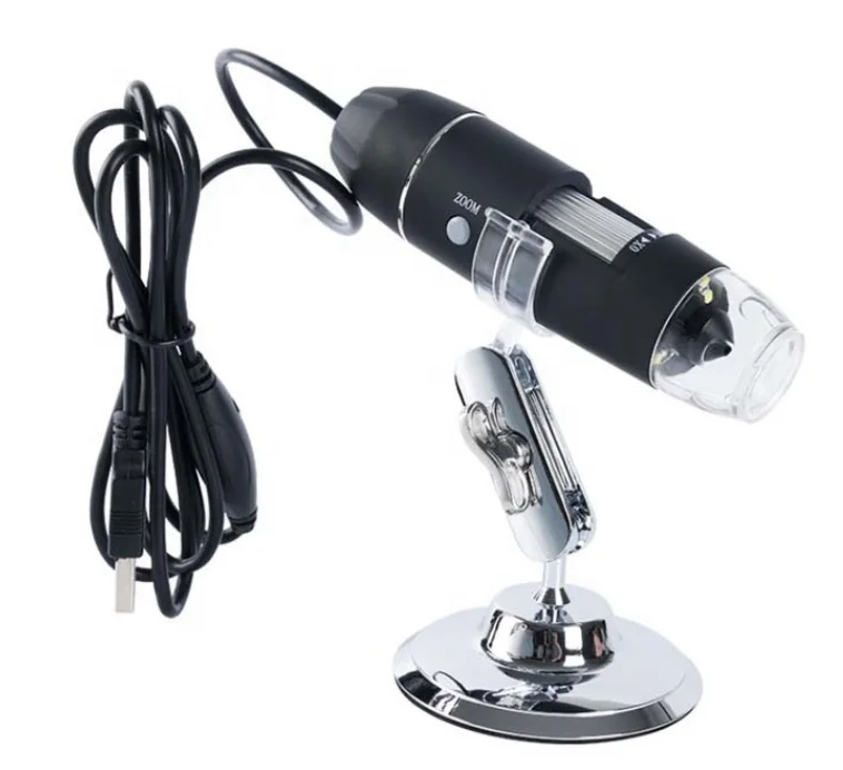 8LED 3 in 1 USB Digital Microscope Magnifier 500X/1000X/1600X Microscope