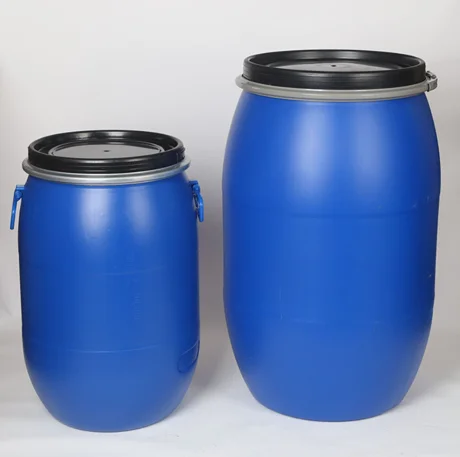  Пластиковый барабан с кольцевым замком большим горлышком 30L 60L 120L