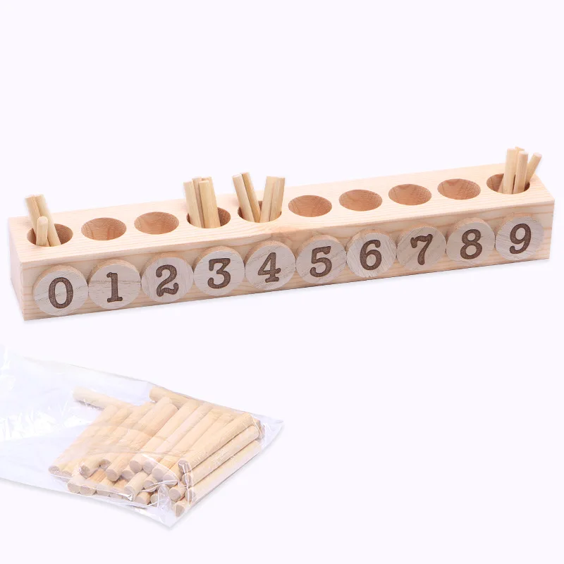 OEM ODM Wooden Educational Toy for Children Natural Wood Toy for Boys and Girls