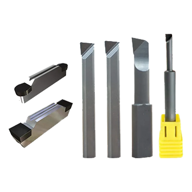 Qiye HRC45 small hole CBN milling cutter CBN boring cutter for hardened steel