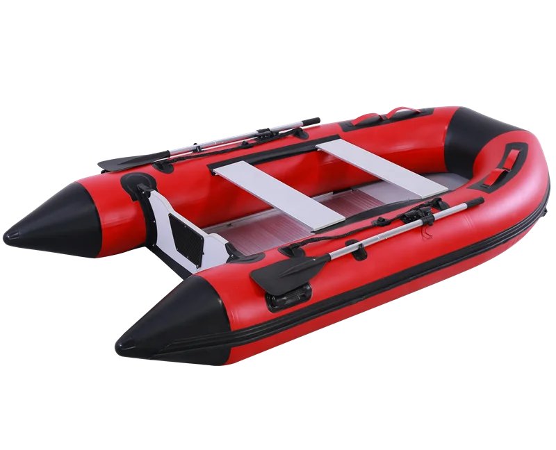 Sea walker  inflatable boat with aluminum floor  rowing fishing boat  U shape paddle rescue  boat Al230