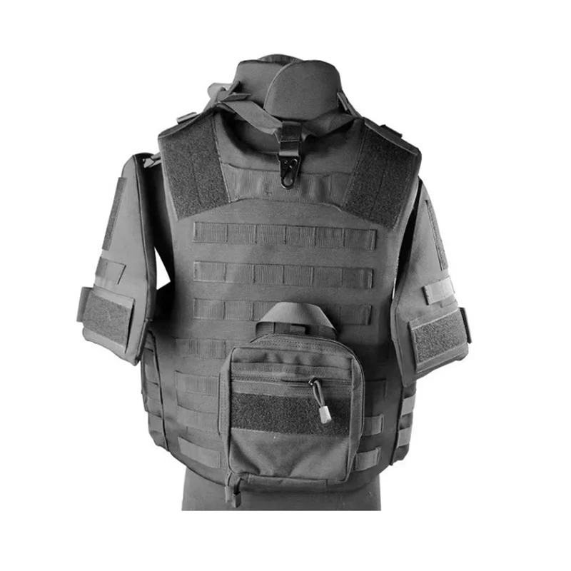 Full Body PE Soft Panel Tactical Vest Plate Carrier Self Defense Personal Defense Equipment for Full Field Combat Protection