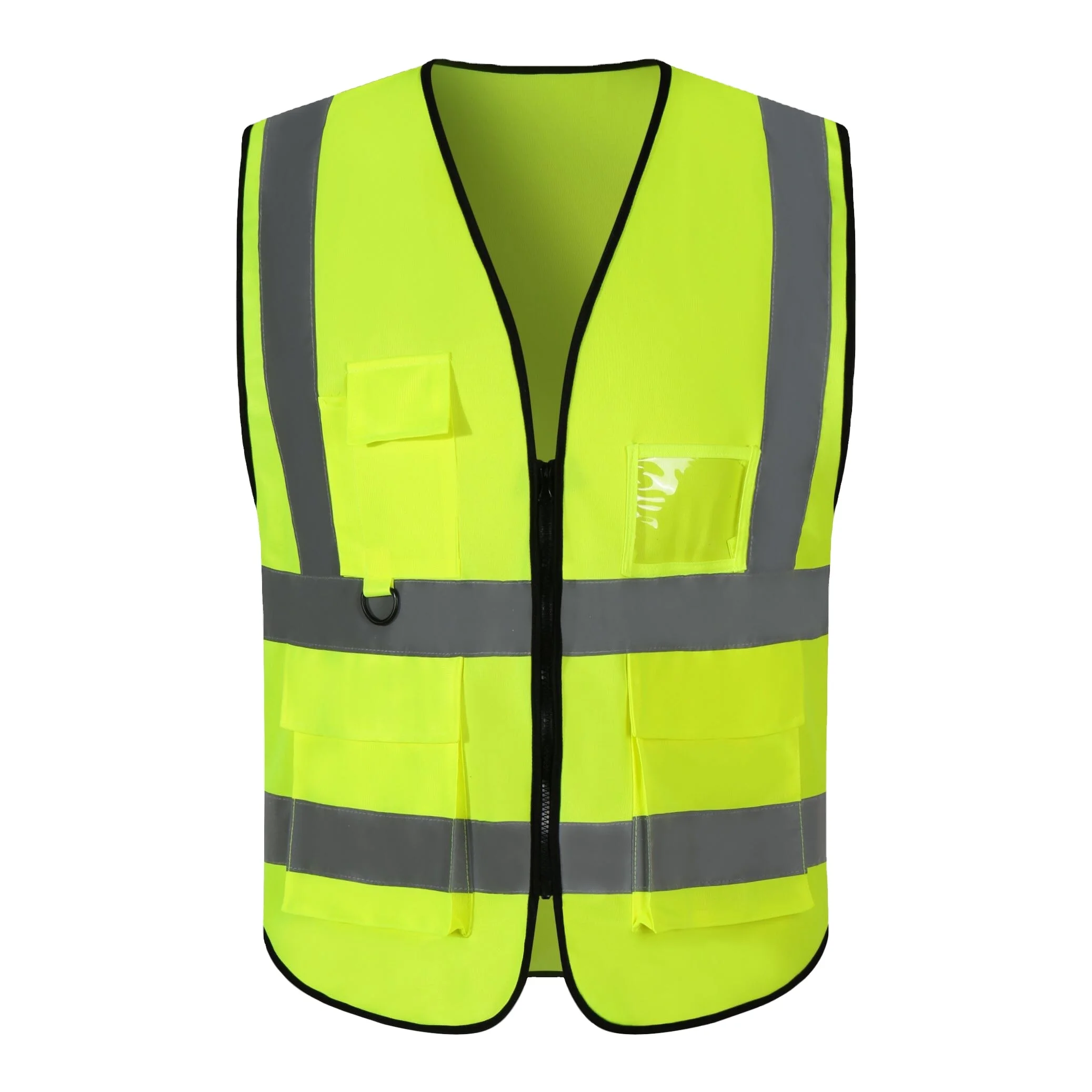 High Quality Hi Vis Reflector Jacket Reflective Safety Vest With Custom Logo