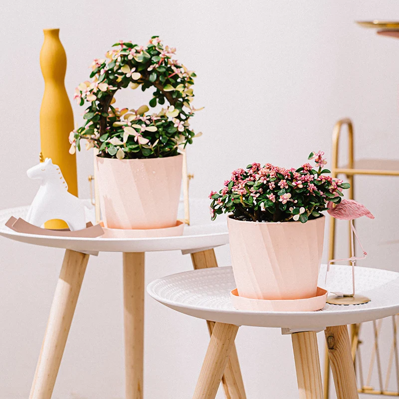 Wholesale Flower Pots Balcony Flower Pot Plant Stand Flower Pot jardineras y macetas