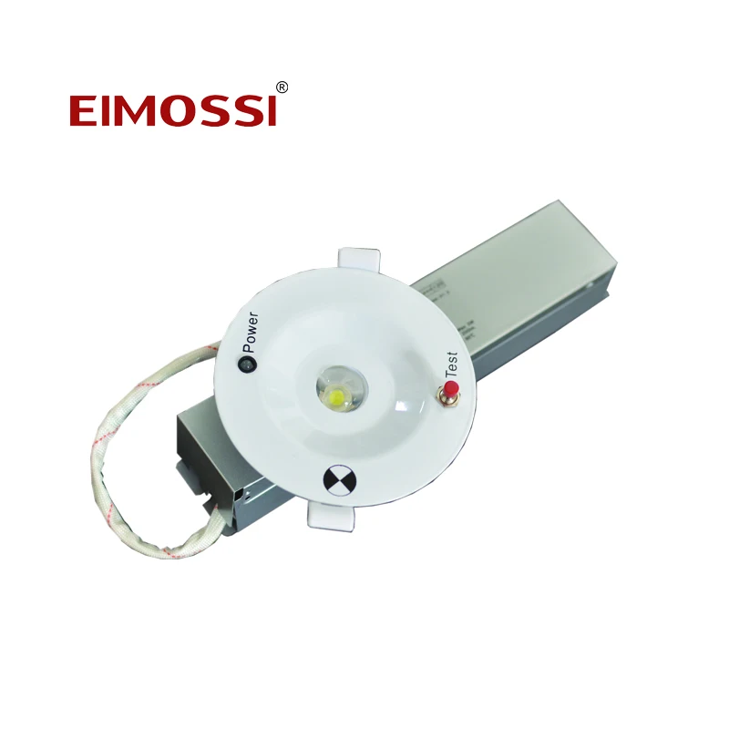Steel sheet recessed mounted led non-maintained led emergency downlight navigation emergenci spot