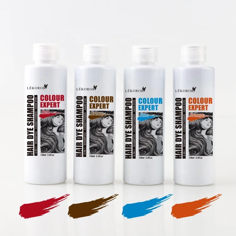 coloring shampoo for white hair ,no side effect hair shampoo black