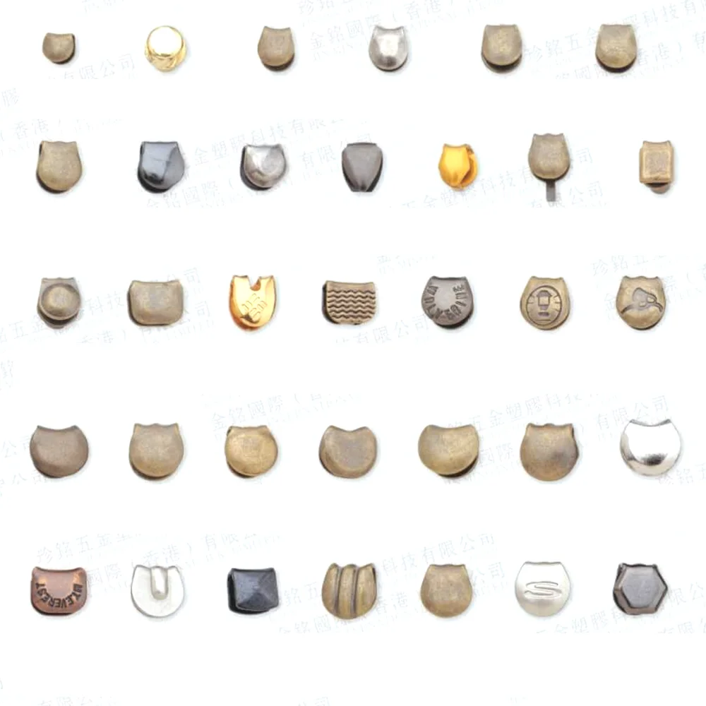 Custom Style Shoe Boot Lace Hooks Lace Fittings With Rivets For Outdoor Hiking Camping Climb Accessories