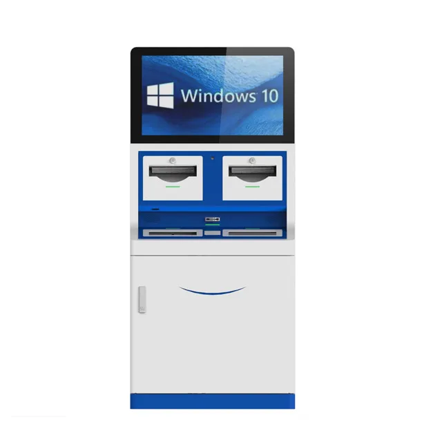 Modern 110V Or 220V Machine Capacitive Touch Kiosks Billing Gateway Ordering Terminal Payment Self Service Kiosk