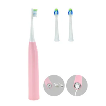 custom home use adapter for adults dupont nylon rechargeable electric toothbrush