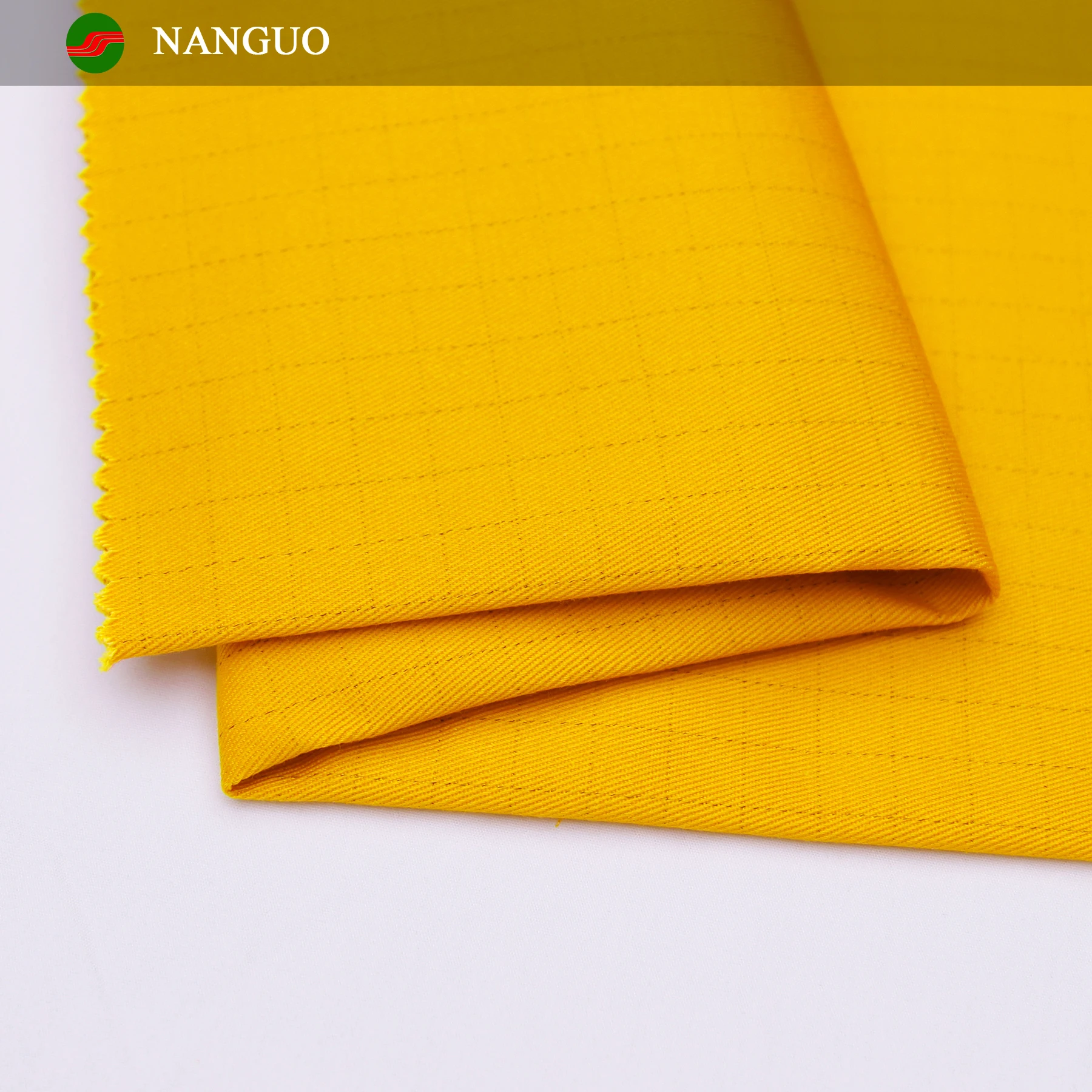 Nanguo CVC 60 хлопок 40 полиэстер антистатические сетки 32/2*32/2 100*54 235 г/м2 Сетка ESD Антистатическая однородная ткань
