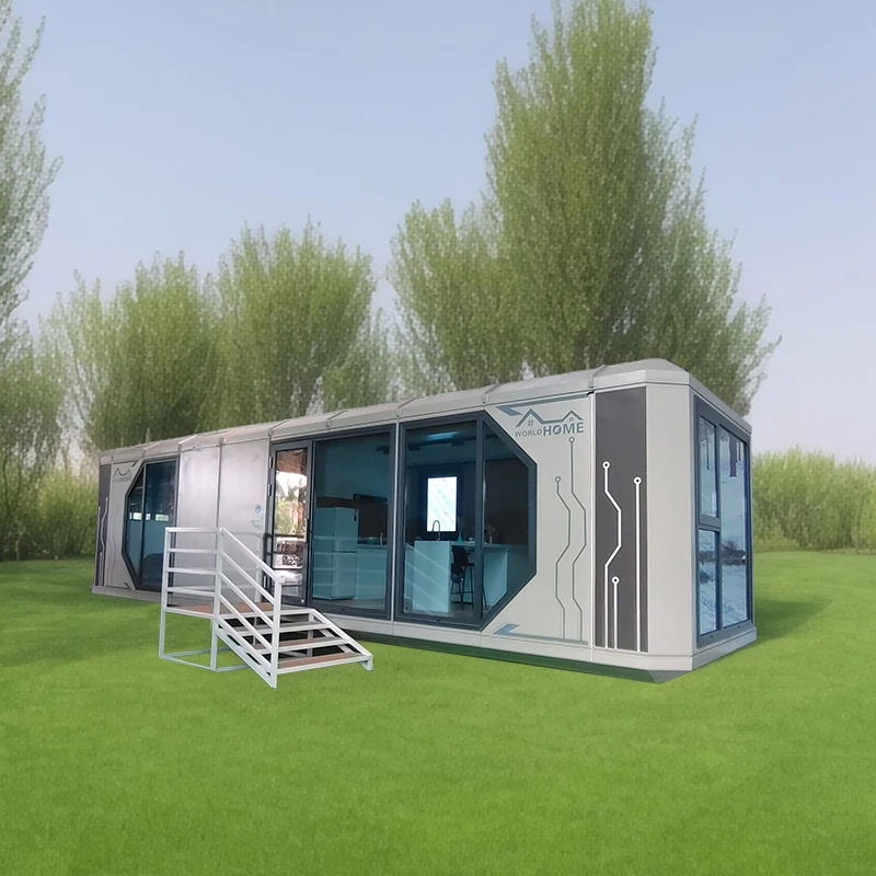 Detachable Modular Mobile Homes Prefabricated Two Bathrooms Prefab Houses 3 Bedroom House Plans Drawing Container House