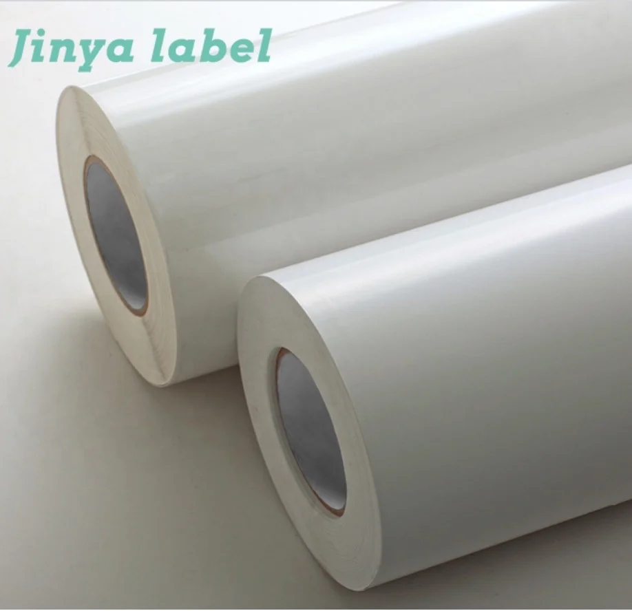 Self adhesive label factory manufacture custom Material paper Films PP  Thermal paper woodfree paper