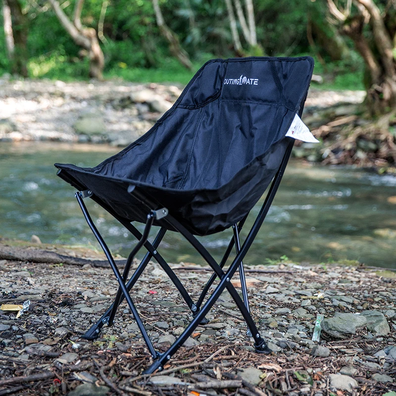 OUTINGMATE Assurance Patio Garden Convenient Ultralight Picnics portable Beach Outdoor camping fishing moon Folding Chairs