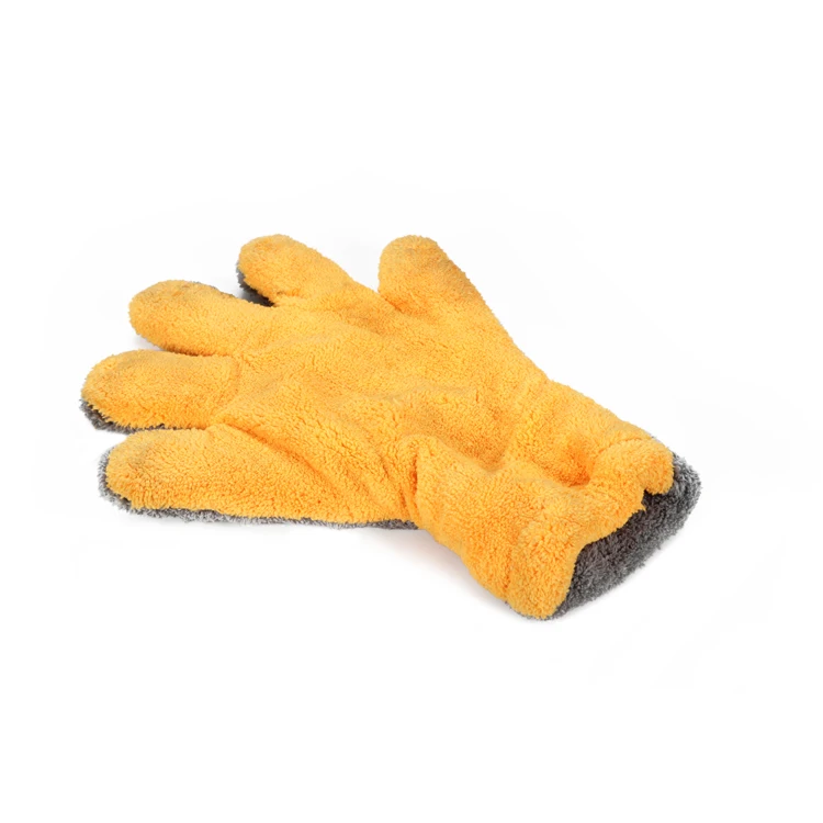 SPONDUCT Chenille Car Wash Cleaning Glove Lint Free,Car Wash Glove Waterproof,Chenille Wash Car Gloves
