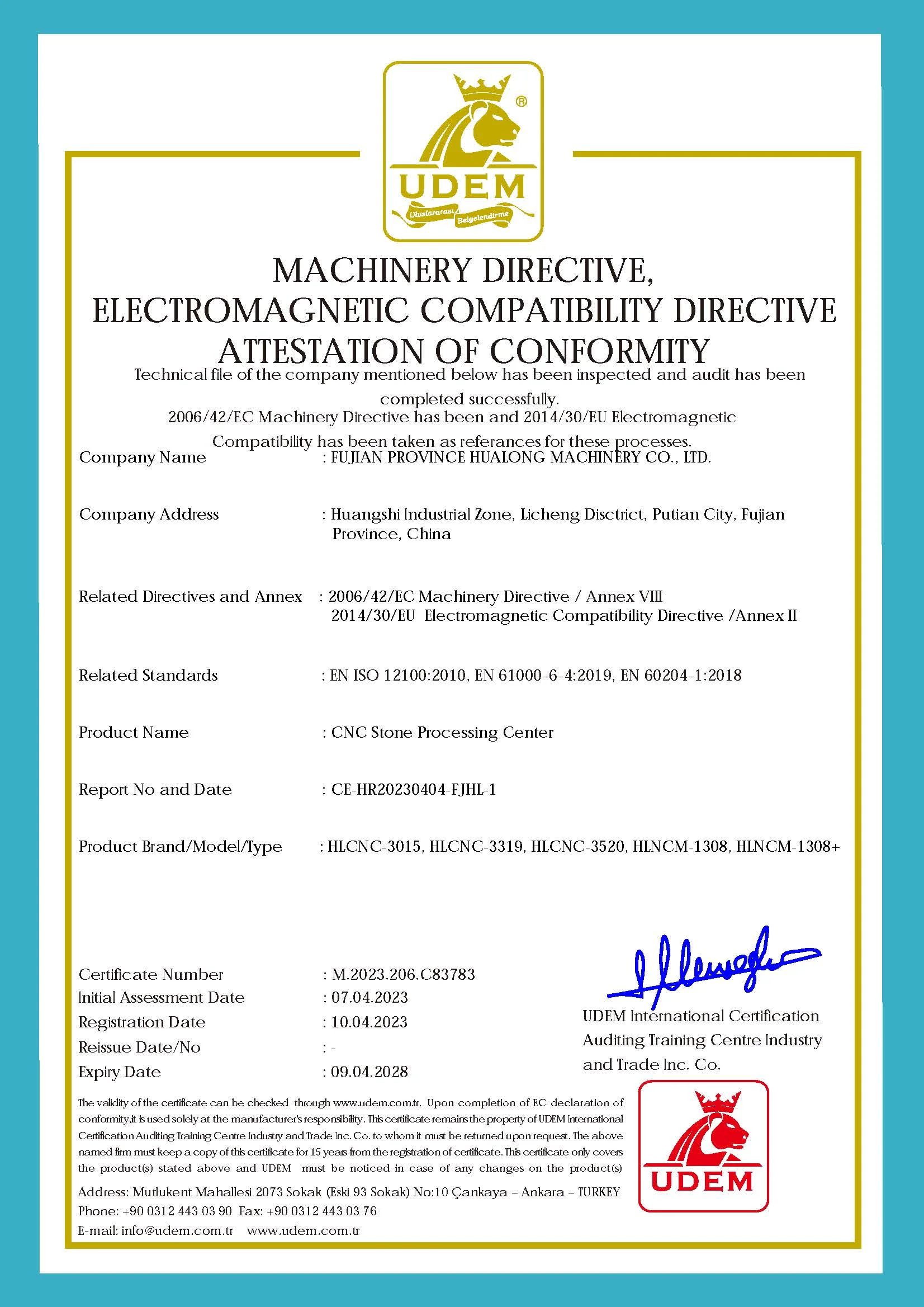 Hualong Machinery Stone Processing Machinery Marble Stone Machining Center For Kitchen Countertops