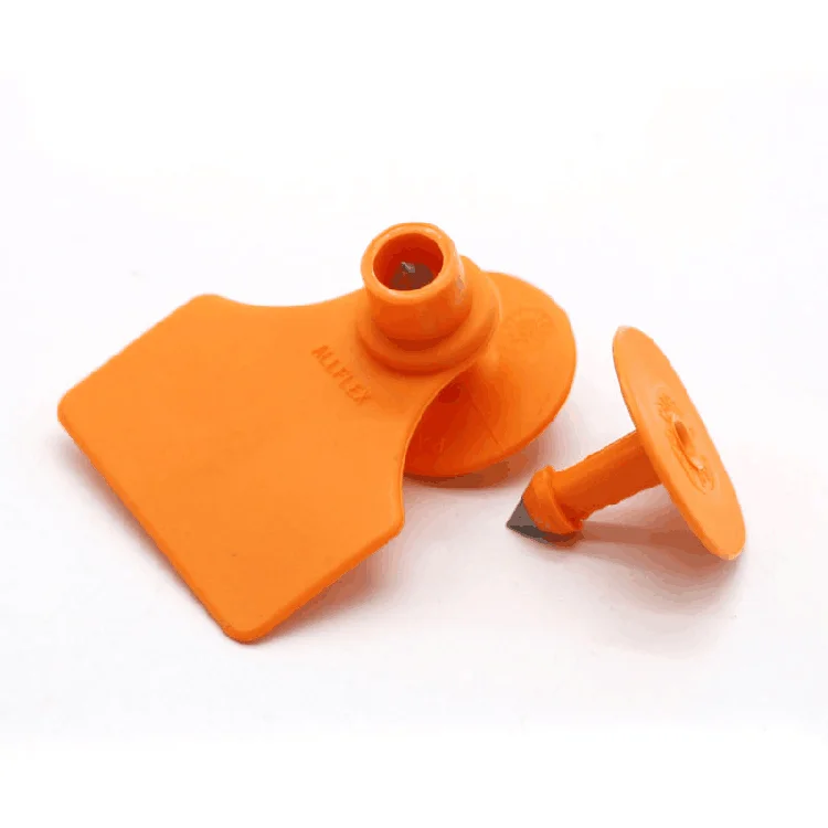 sunbestrfid  Factory cheap Custom TPU UHF 134.2KHZ RFID Animal Ear Tag  For Cattle Cow Sheep Tracking