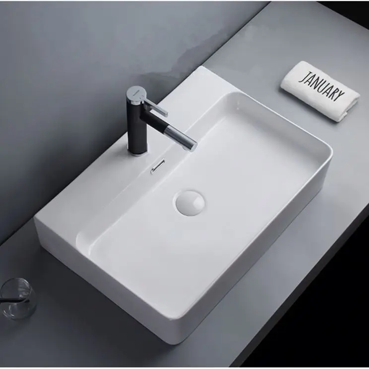 Bathroom New Design Wash Hand Basin Outdoor Easy Clean Wash Basin Smooth Surface Modern Hotel