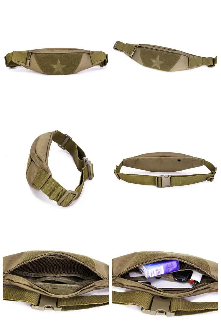 Sports Chest Fanny Pack Shoulder Waist Bag Camo Hunting Molle Camping Tactical Belt Bag tactical backpack