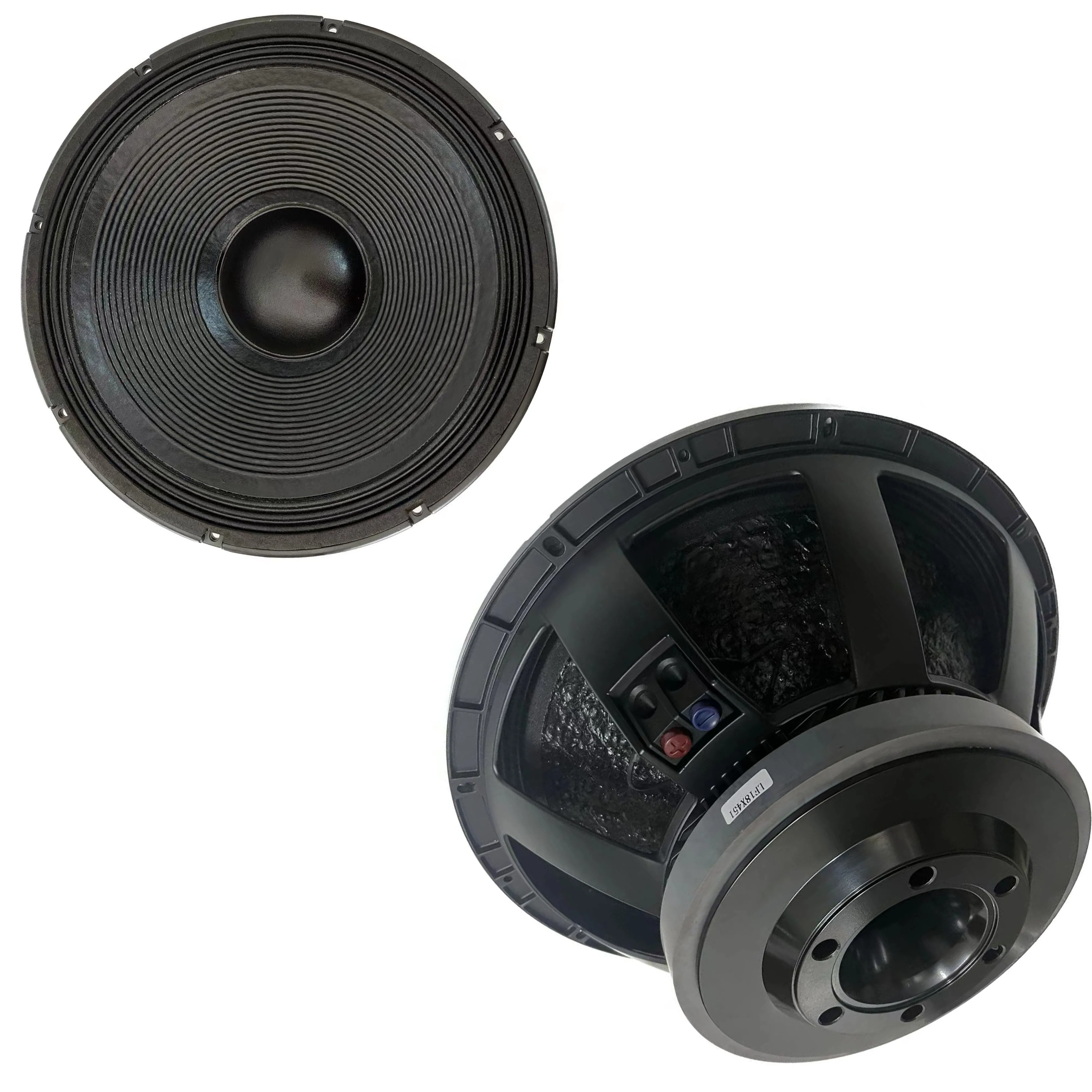dual 18 inch box pro audio dj sound system 2000w  subwoofer loudspeaker LF18X451 speaker