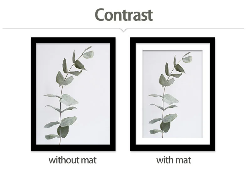 11x14 Picture Frame Set of 5 Display Pictures 8x10 with Mat or 11x14 Without Mat Wall Gallery Photo Frames