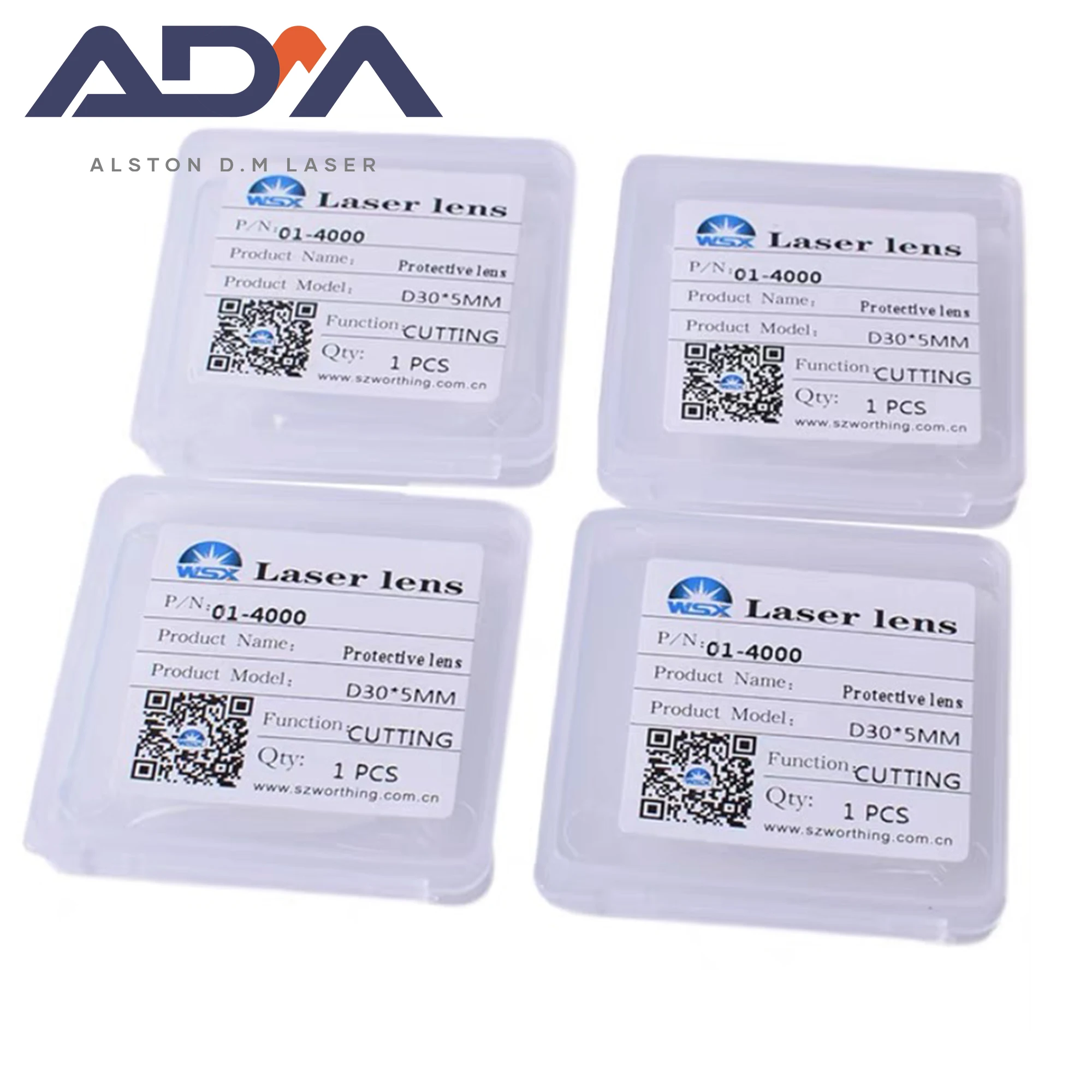 WSX оригинальный кварцевый Защитный Объектив 30*5 мм 0-4 кВт JGS1 плавленый силиказащитный объектив 30x5 мм лазерное защитное окно