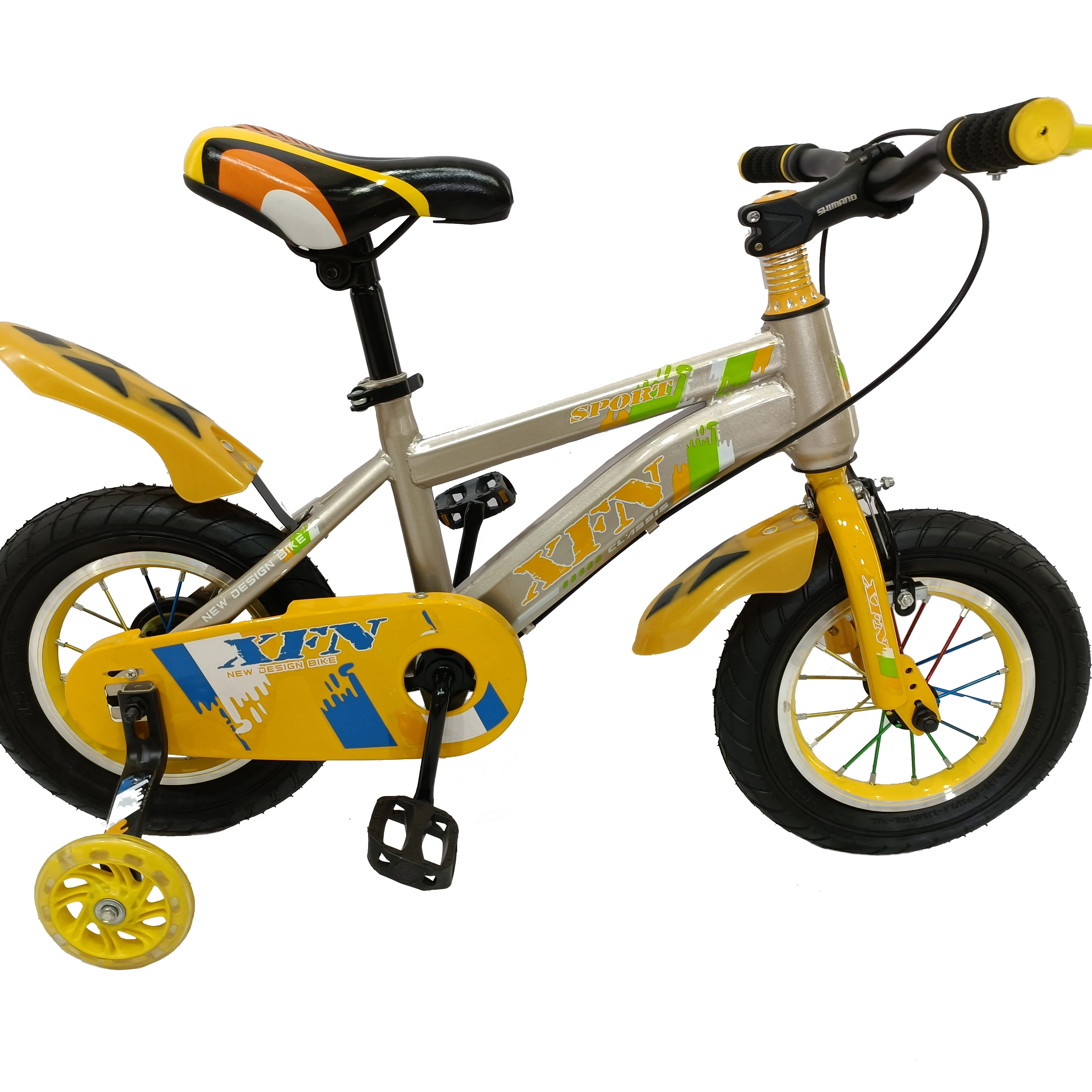 Factory Price bicycle 12  14 16  18  Inch New Style Baby Bikes Kids Bicycle with Steel Fork  OEM custom children bicycle