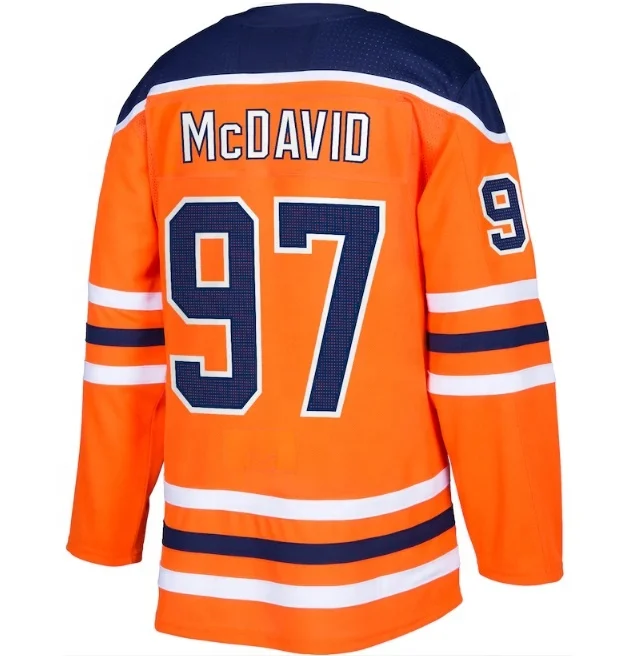 National Ice Hockey Wear Wholesale Stitched Edmonton Connor McDavid Hockey Jerseys