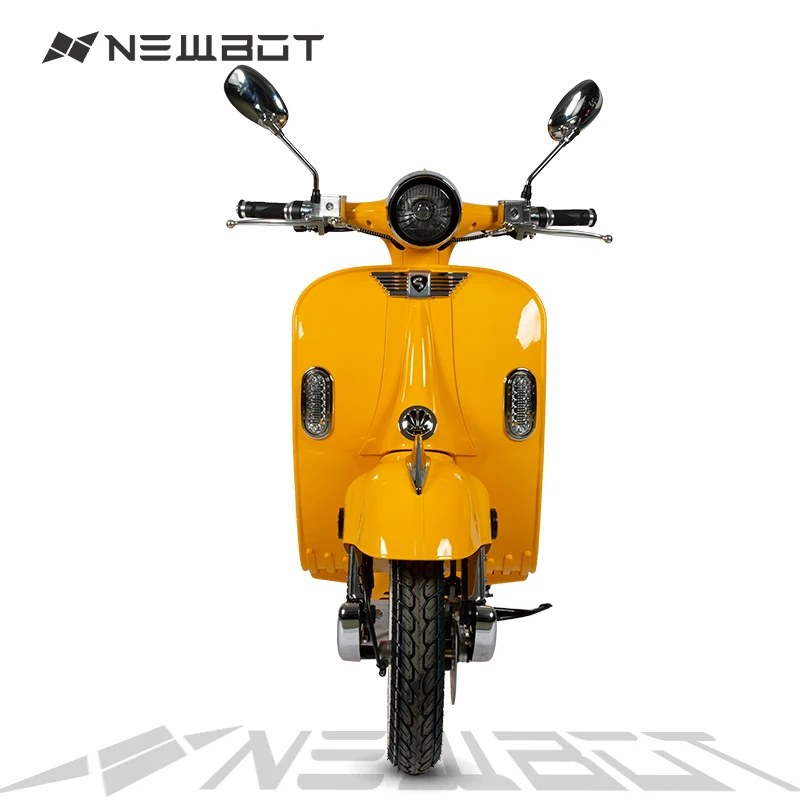 Newbot EEC 4000W 72V Yellow Lithium Battery Adult electric moped electric scooter electric motorcycle factory direct sale