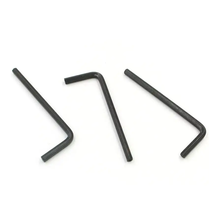 Factory M2 M4 4mm 5mm Carbon Steel Hex Key Wrench L-Type Torx & Allen L Wrench with 5/32 Ball End Torque Type
