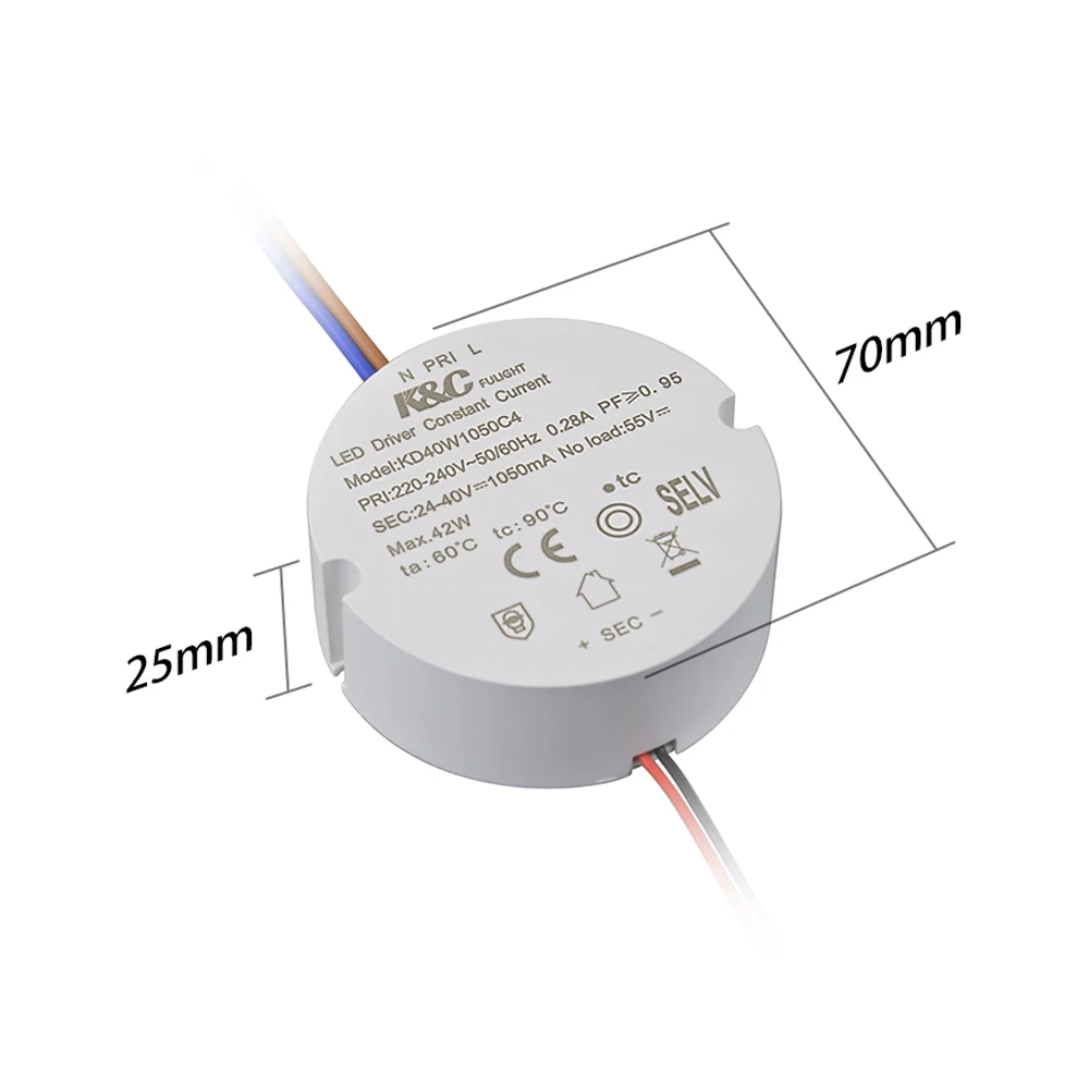 Factory Supplier 12V 4A 48W waterproof  Ac100-240V LED Driver Lighting Driver Switch Led Power Supply