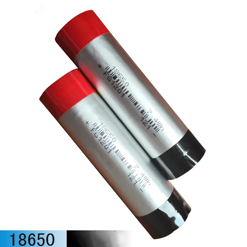 Rechargeable 18650 battery pack lithium-ion cell 2550mAh 18650 lithium battery soft pack