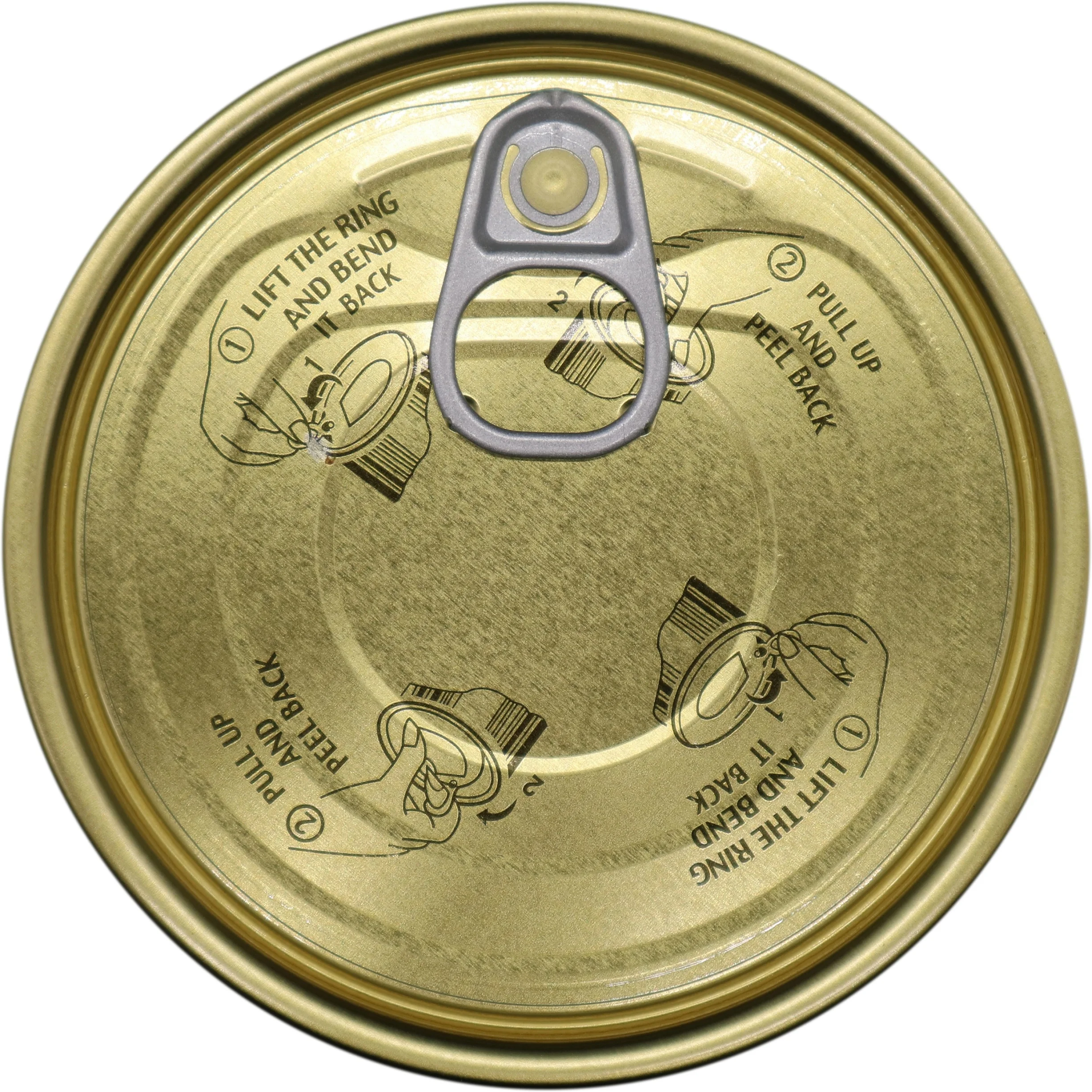 Оловянная крышка eoe с легким открытием