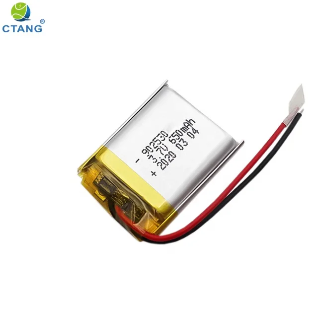 Factory direct sale 3.7v 650mah rechargeable 902530 lipo cell prismatic lithium polymer battery for laptop smart watch