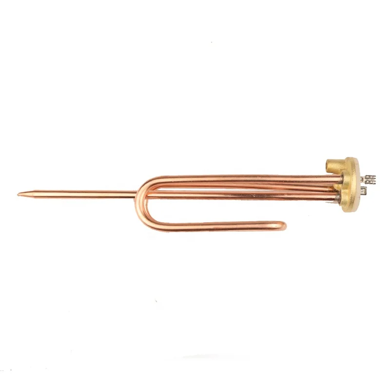 47mm Brass Heating Element Boiler Tubes 220V 1500W Heater Element For Electric Water Heater Parts