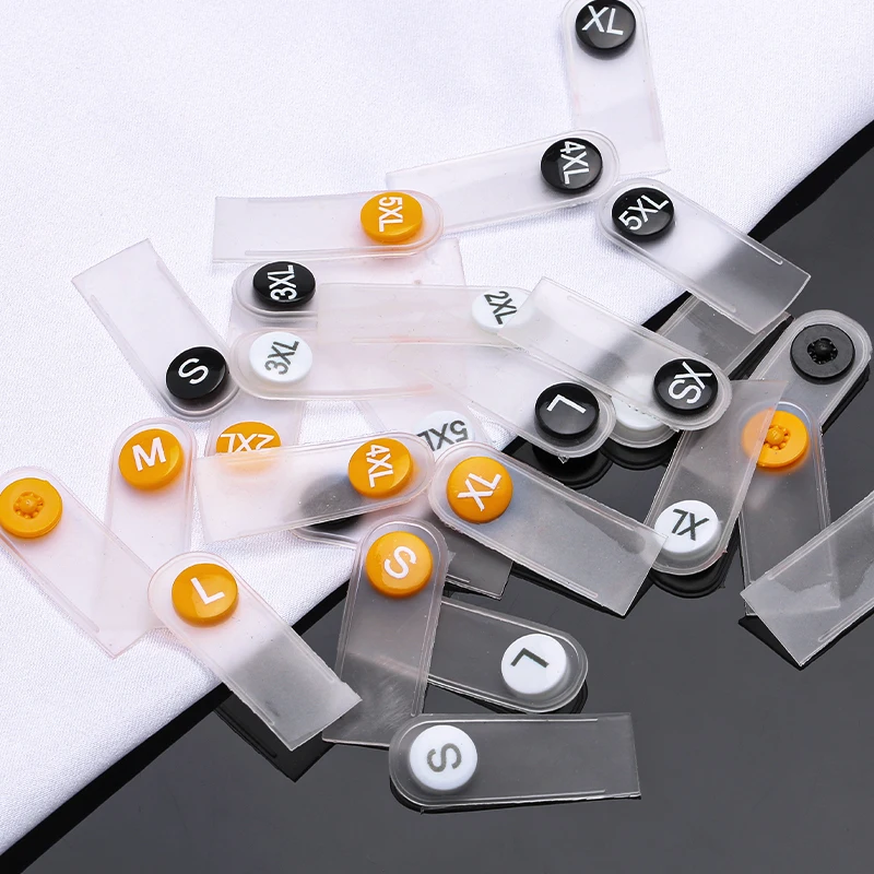 Detachable Nylon Alphabet Letter Label Neck Labels Size Tag Custom Tags For Clothing Brand