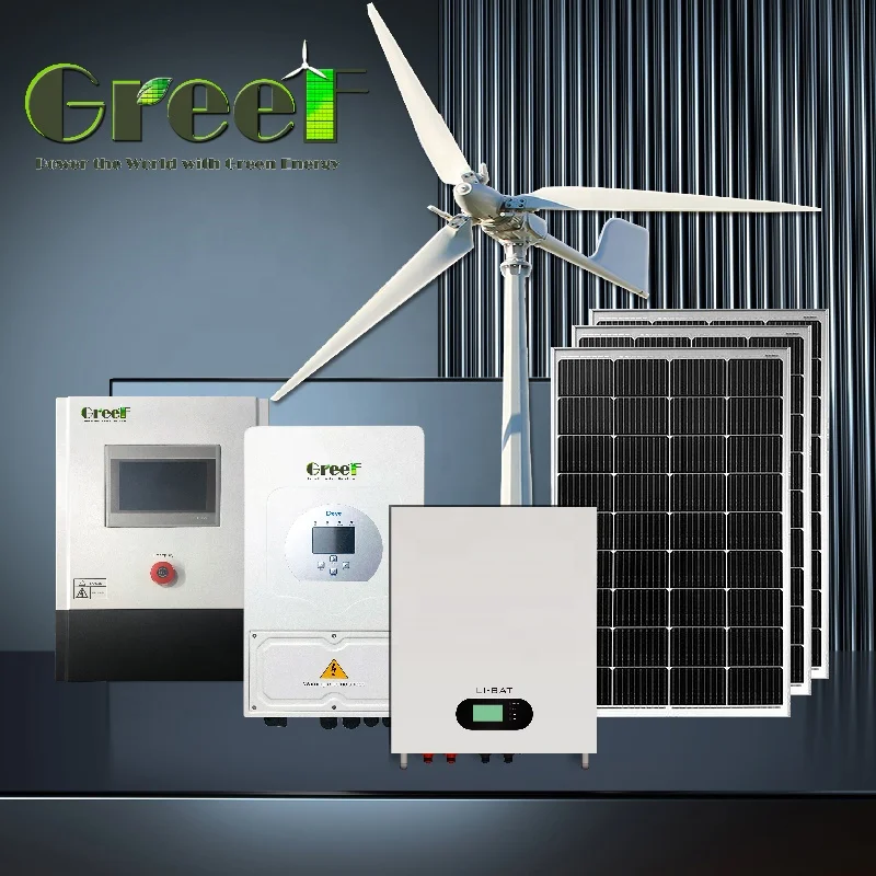 10kW 5kW Hybrid solar and wind power system for home electric generator with solar wind turbine
