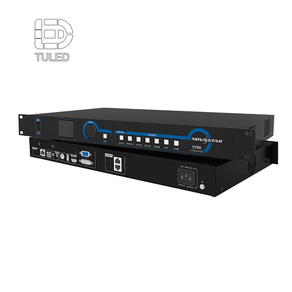 Novastar V760 светодиодный дисплей экран видео процессор контроллер с мощным дисплеем технологии управления