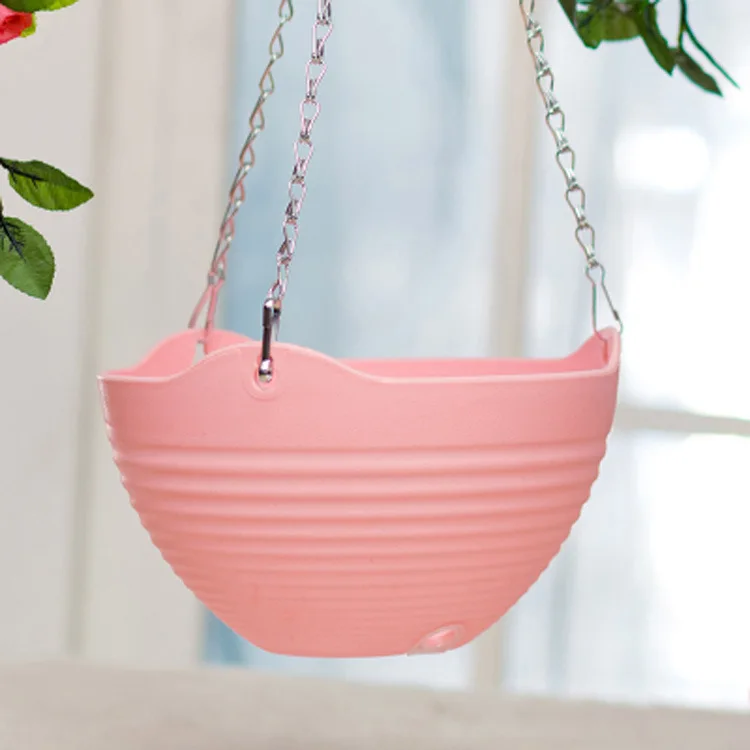 Small saucer white color creative flower pots  orchid for decoration hanging basket flower pot