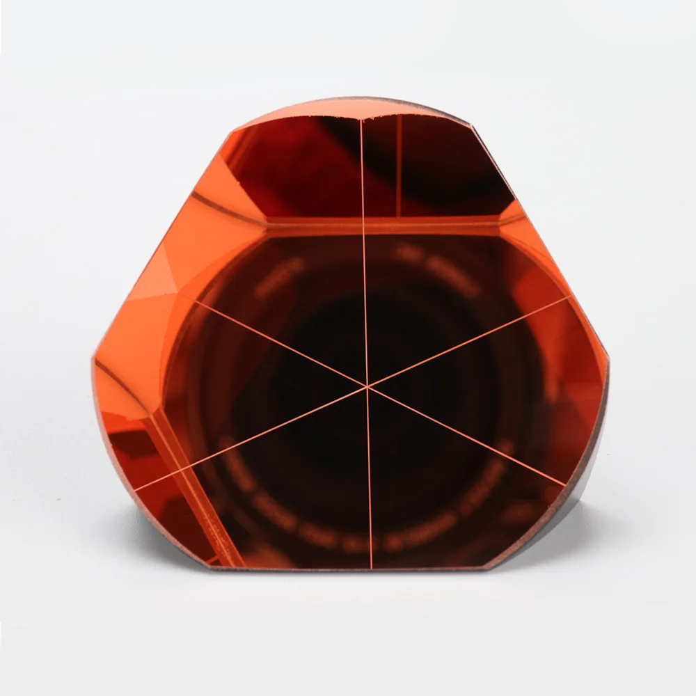 Copper Coated Optical Corner Cube Prism Plated 64mm, Corner Reflector For Surveying, G640L