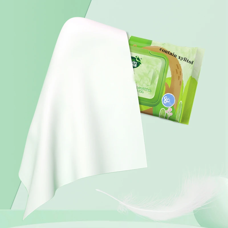 Factory Price Baby Wipe Biodegradable Unscented Baby Cleaning Wipe cotton wet wipes