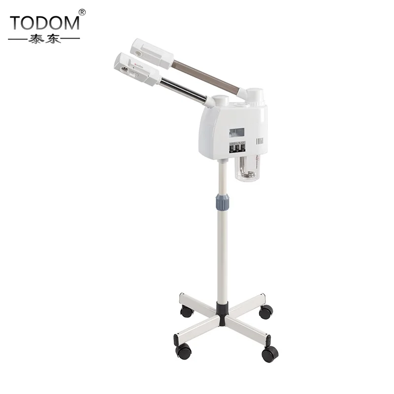 TODOM DT-368A high quality beauty salon steamer professional  facial steamer ozone ionic nano hot & cool facial steamer