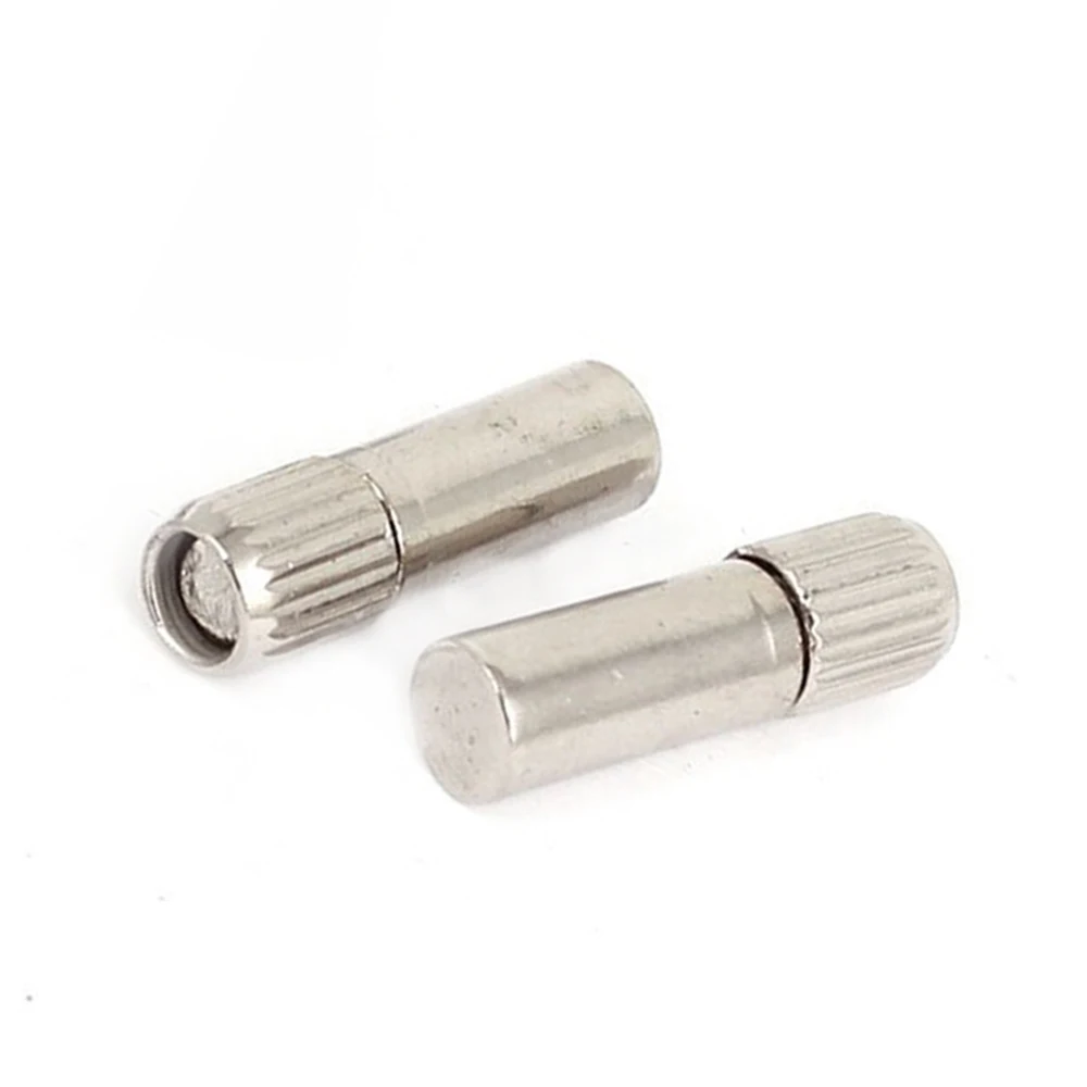 Custom High Precision Steel Galvanized Flat Head Shaft Pin Knurled Straight Dowel Pin With Round Collar
