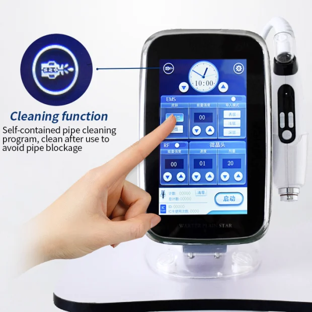 RF EMS vacuum mesotherapy no needle painless for skin lifting meso gun