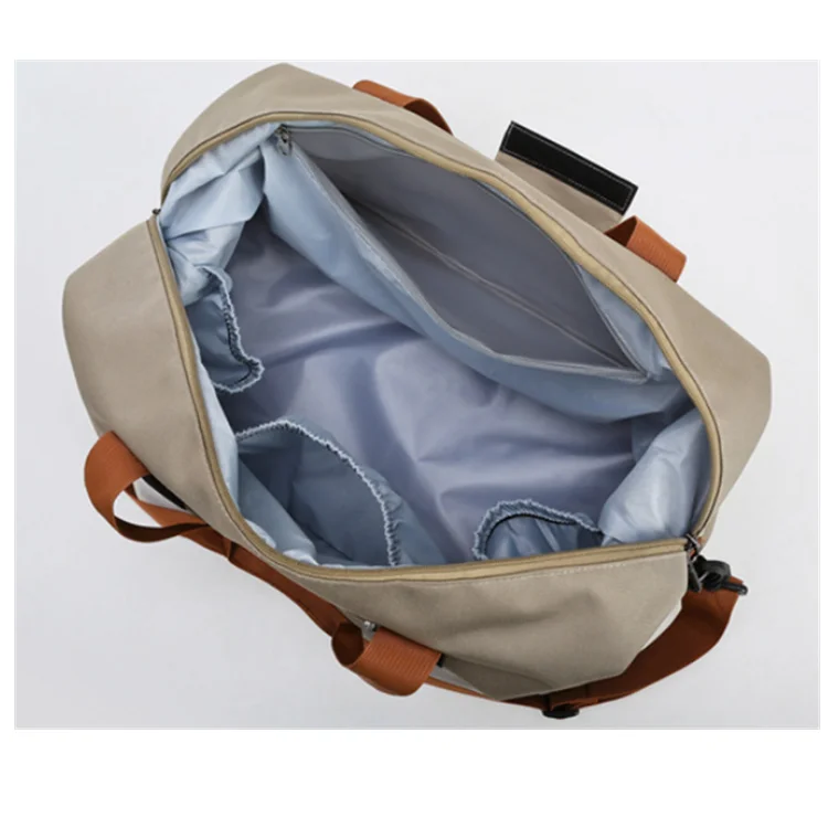 Traveling bag hand - held short - distance travel luggage large - capacity lightweight dry - wet separation exercise bag