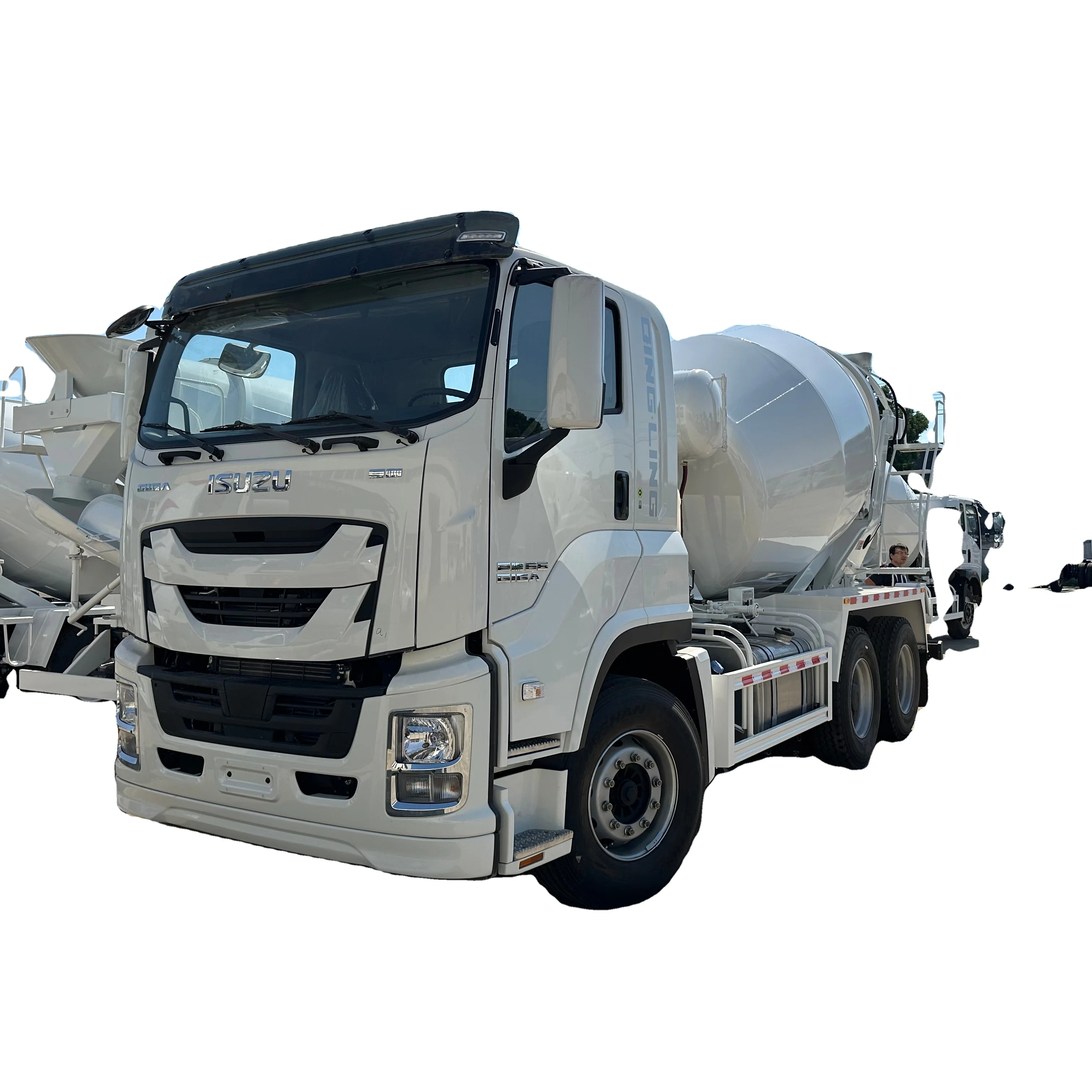 ISUZU GIGA 10 Wheeler 10m3 Concrete Mixer Truck For Construction