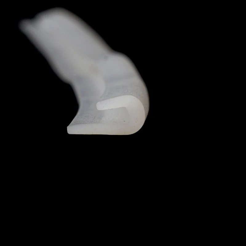 Factory u channel edge trim silicone rubber seal  edge protect strip gasket
