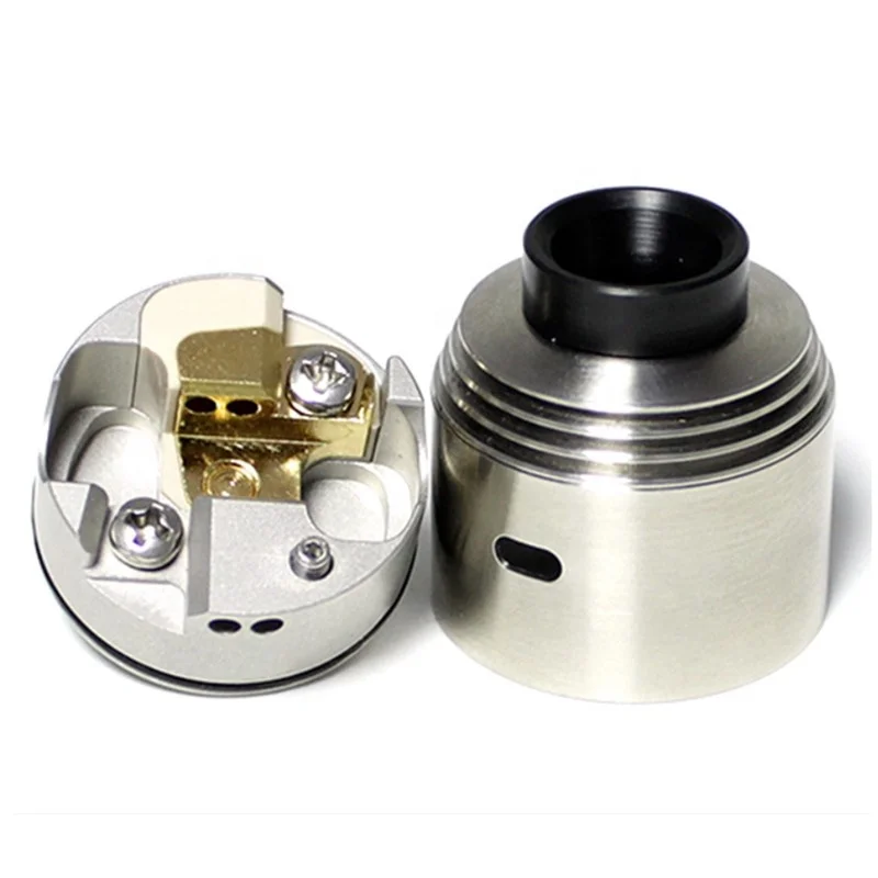  Лидер продаж испаритель для электронной сигареты Hussar V2.0 Style RDA Silver 316SS 22