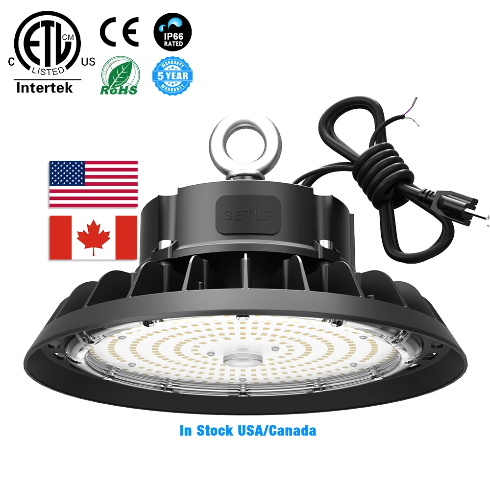 150LM/W 100W 150W 200W 240W Led High Bay Light UFO Lamp Warehouse Light Led High Bay