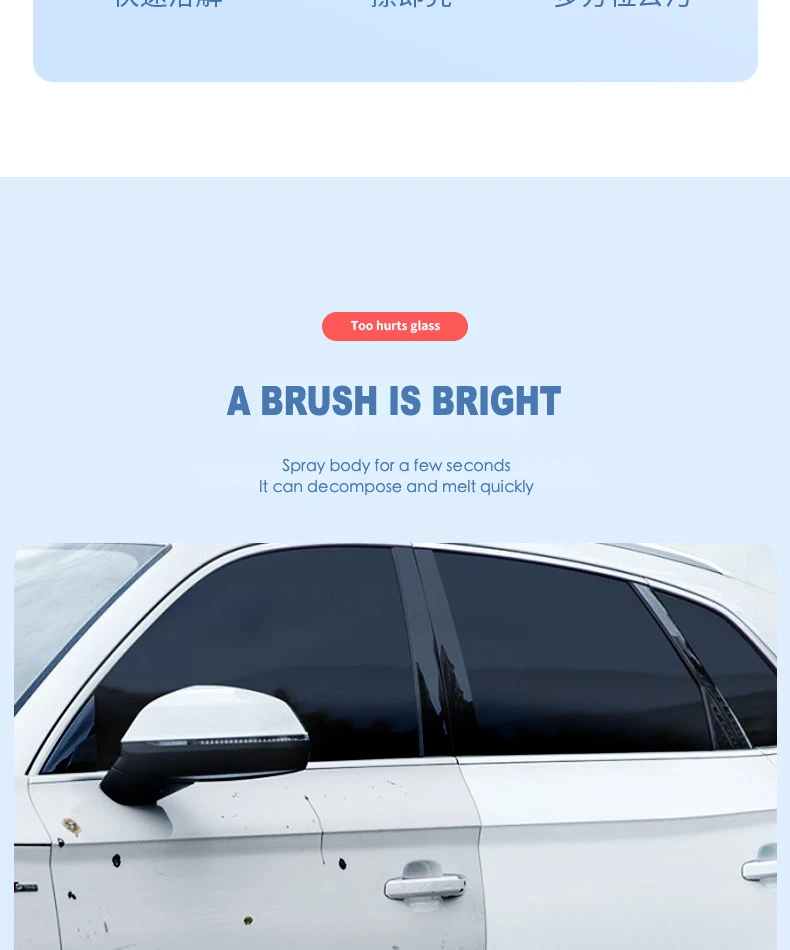 Auto Care Factory Wholesale,Care Product Bug and Tar Remouver Spray Pitch Cleaner for Cleaning Sap Sticker Spot Coal Asphalt